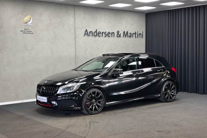 Sort Mercedes A250 fra 2013