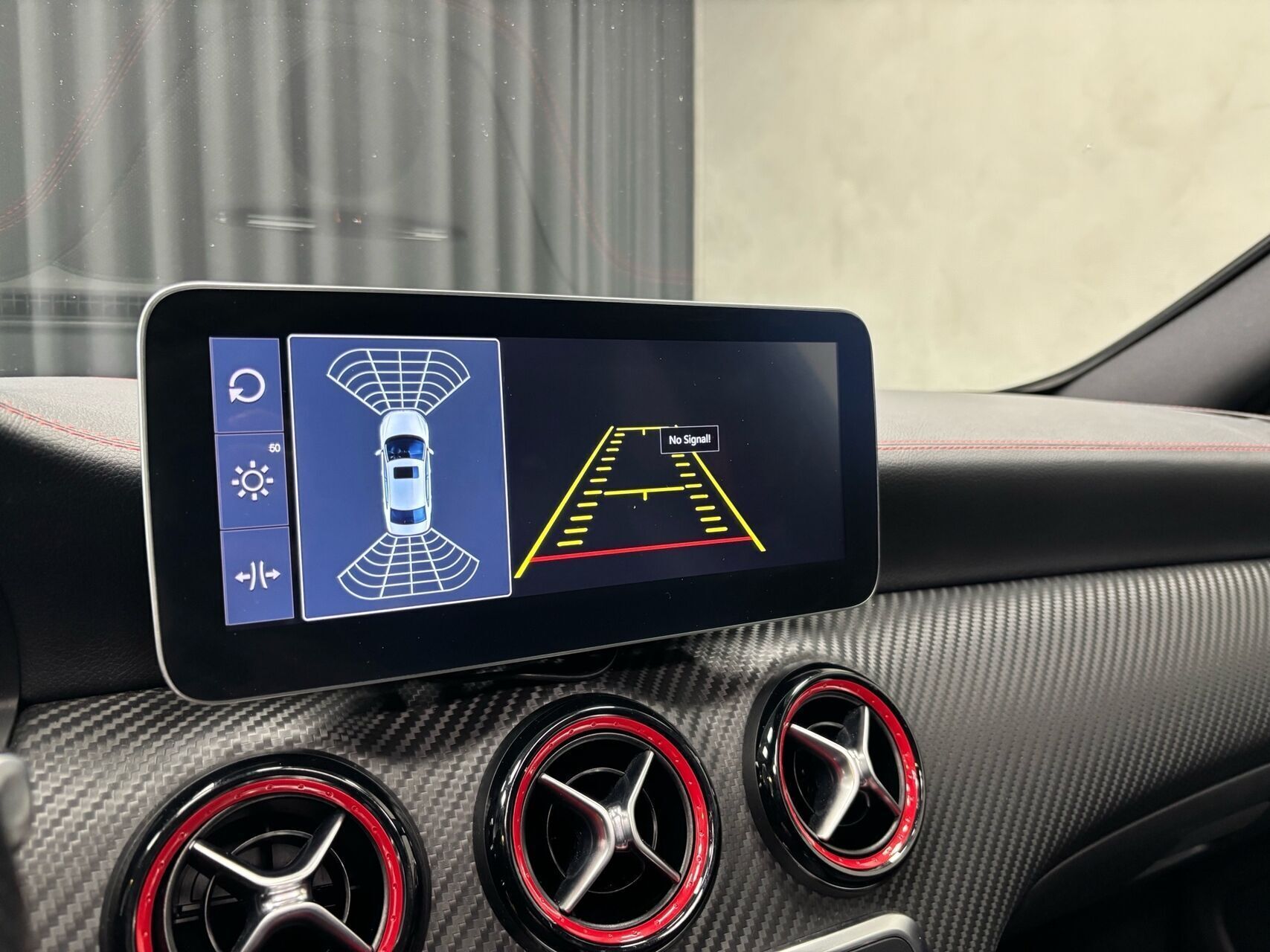 Sort Mercedes A250 fra 2013