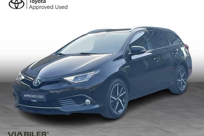 Sort Toyota Auris fra 2018