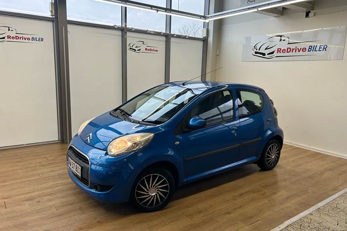 Blå Citroën C1 fra 2010