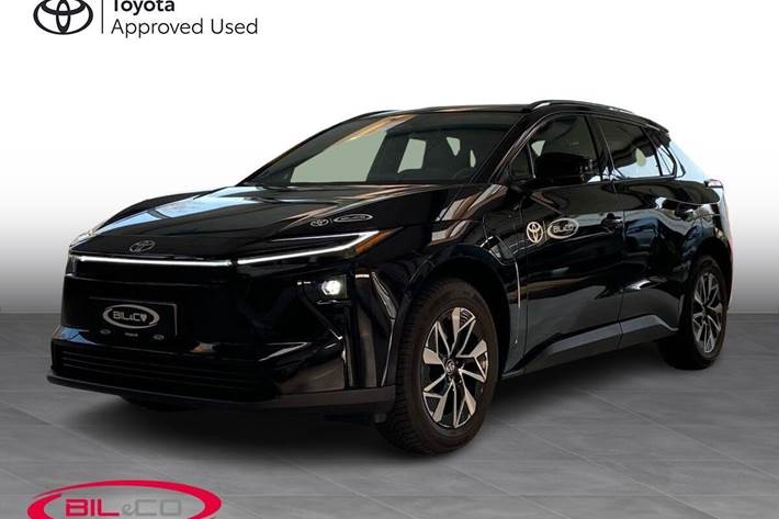 Sort Toyota BZ4X fra 2026