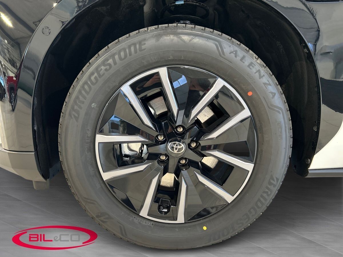 Hvid Toyota BZ4X fra 2026