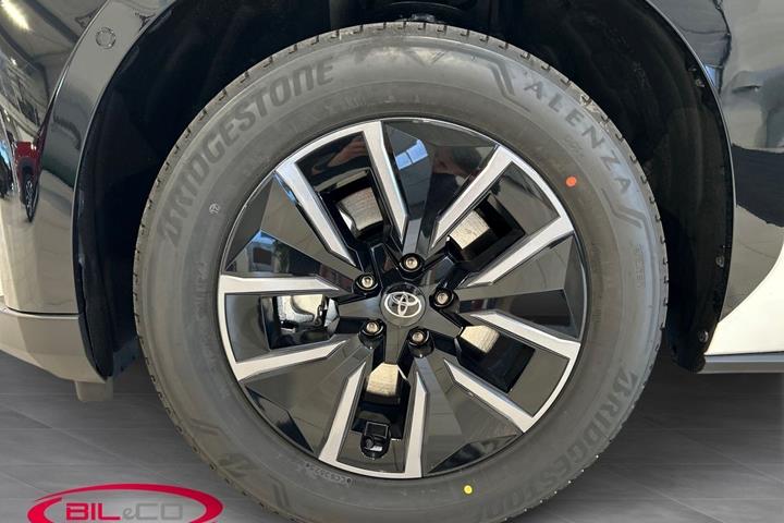Hvid Toyota BZ4X fra 2026