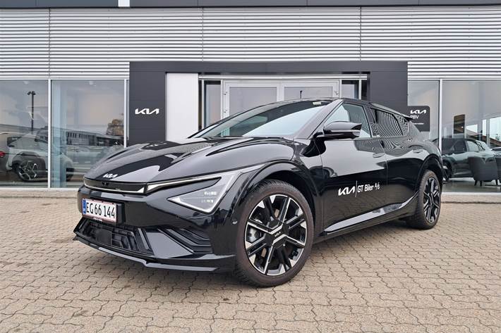 Sort Kia EV6 fra 2025 set udefra