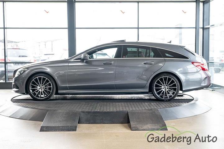 Grå Mercedes CLS350 d fra 2016