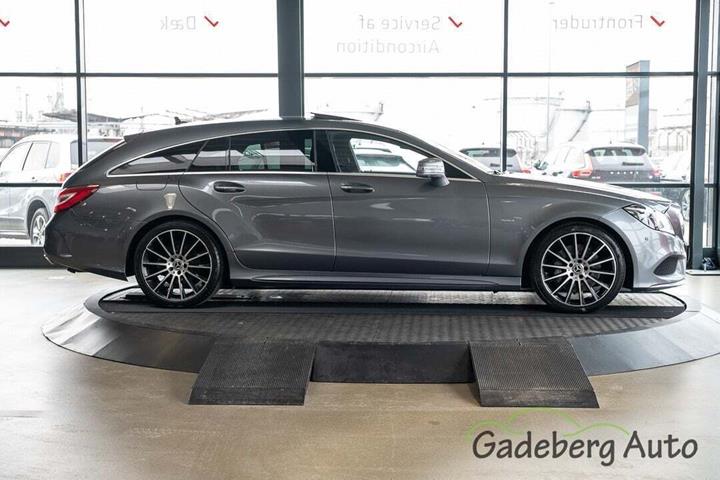 Grå Mercedes CLS350 d fra 2016