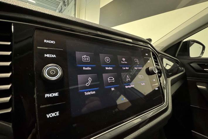 Hvid VW T-Roc fra 2019