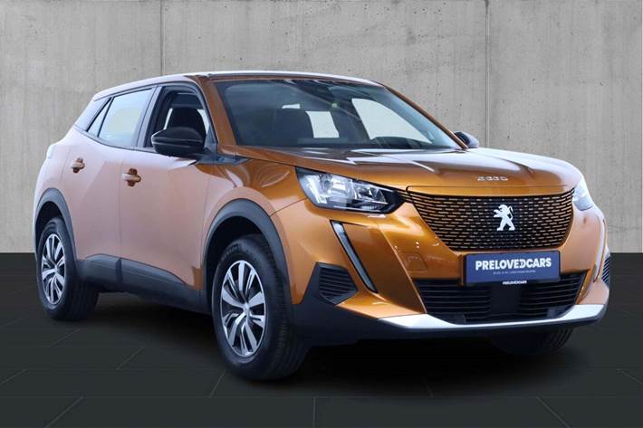 Orange Peugeot e-2008 fra 2022