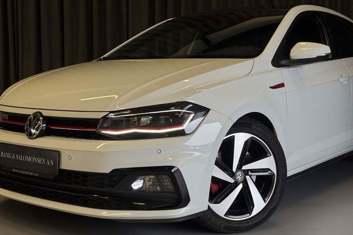 Hvid VW Polo fra 2020