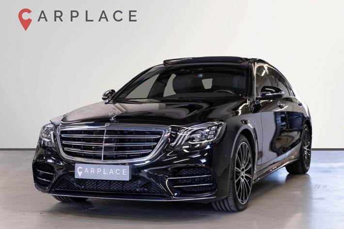 Sort Mercedes S560 fra 2018