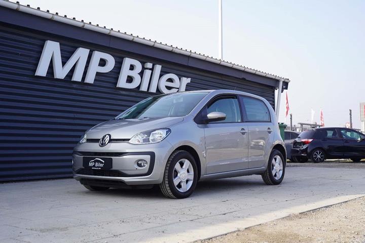 Sølv VW UP! fra 2017
