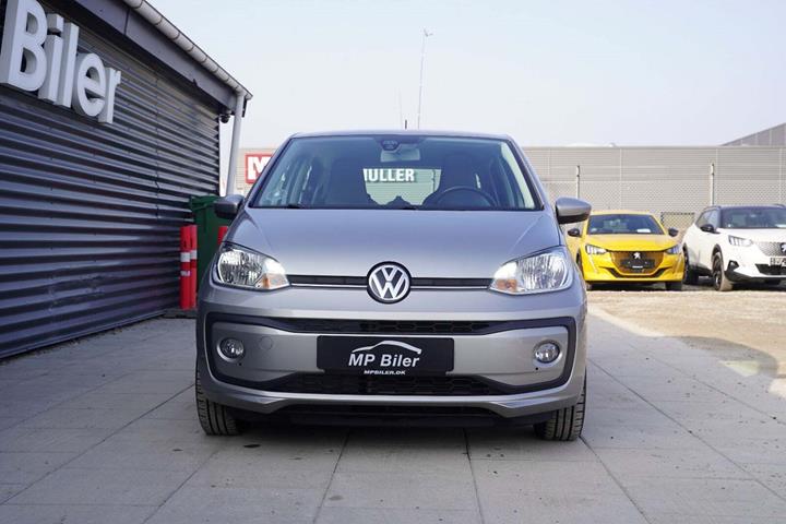 Sølv VW UP! fra 2017