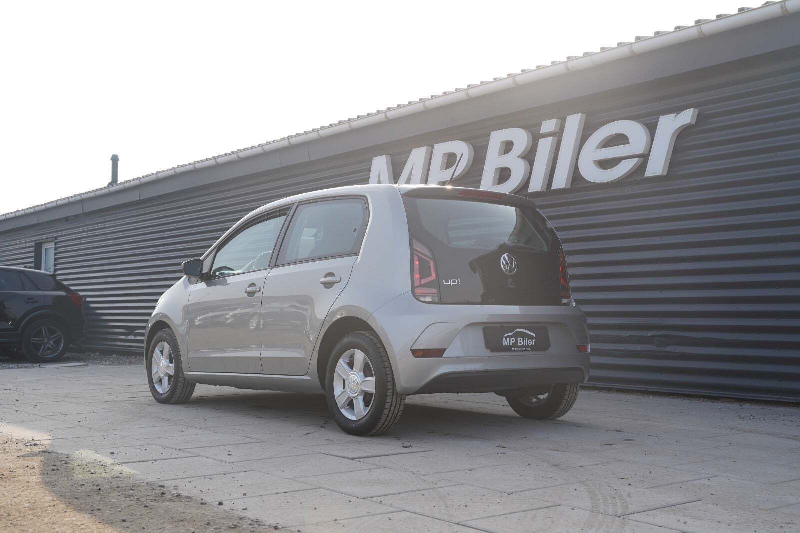 Sølv VW UP! fra 2017