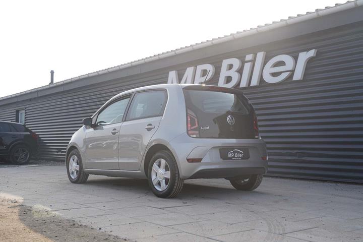 Sølv VW UP! fra 2017
