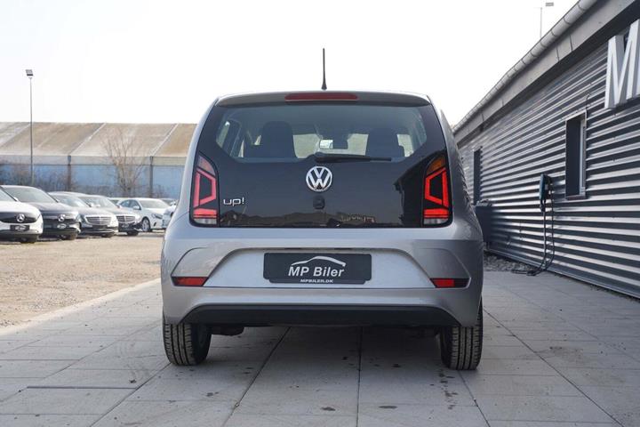 Sølv VW UP! fra 2017