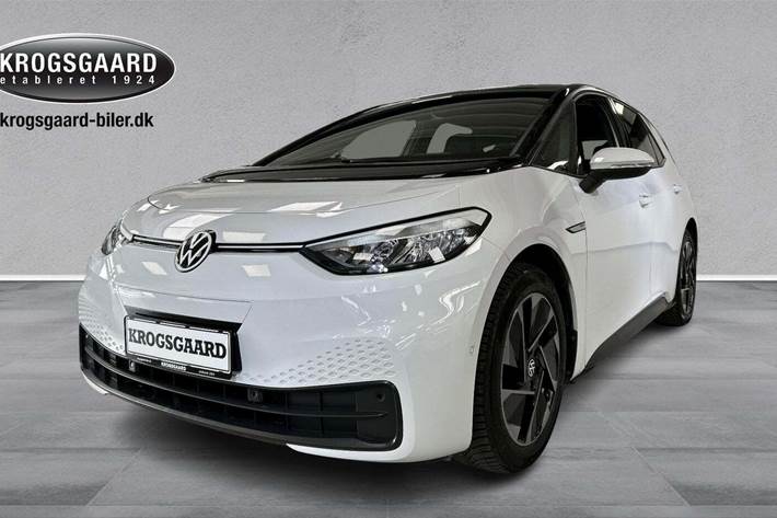 Hvid VW ID.3 fra 2022