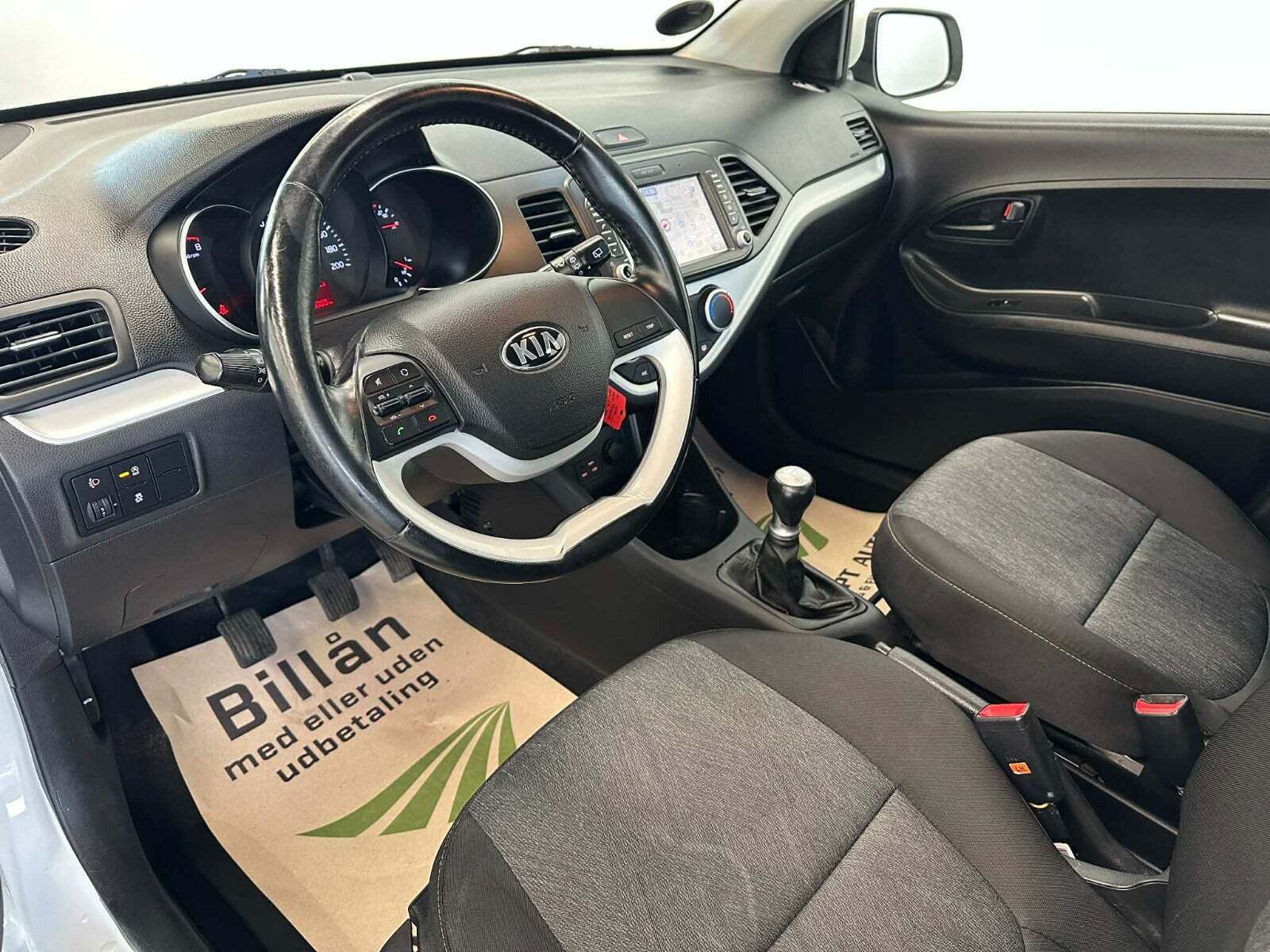 Hvid Kia Picanto fra 2017