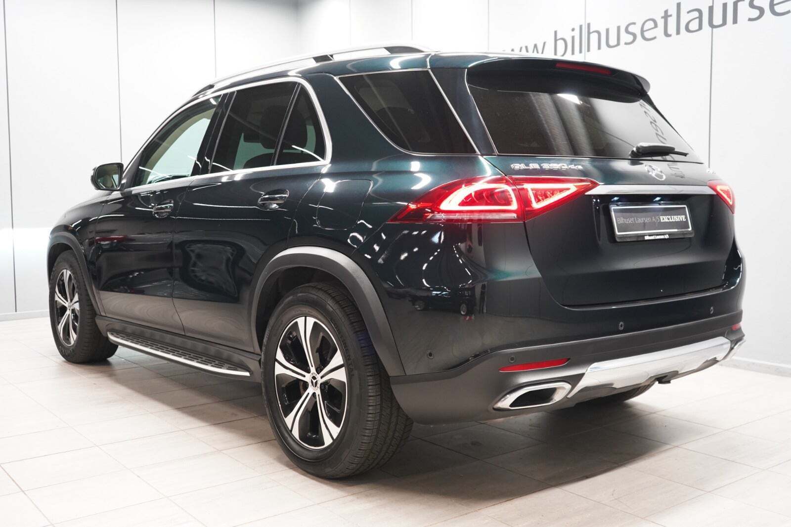 Grøn Mercedes GLE350 de fra 2022
