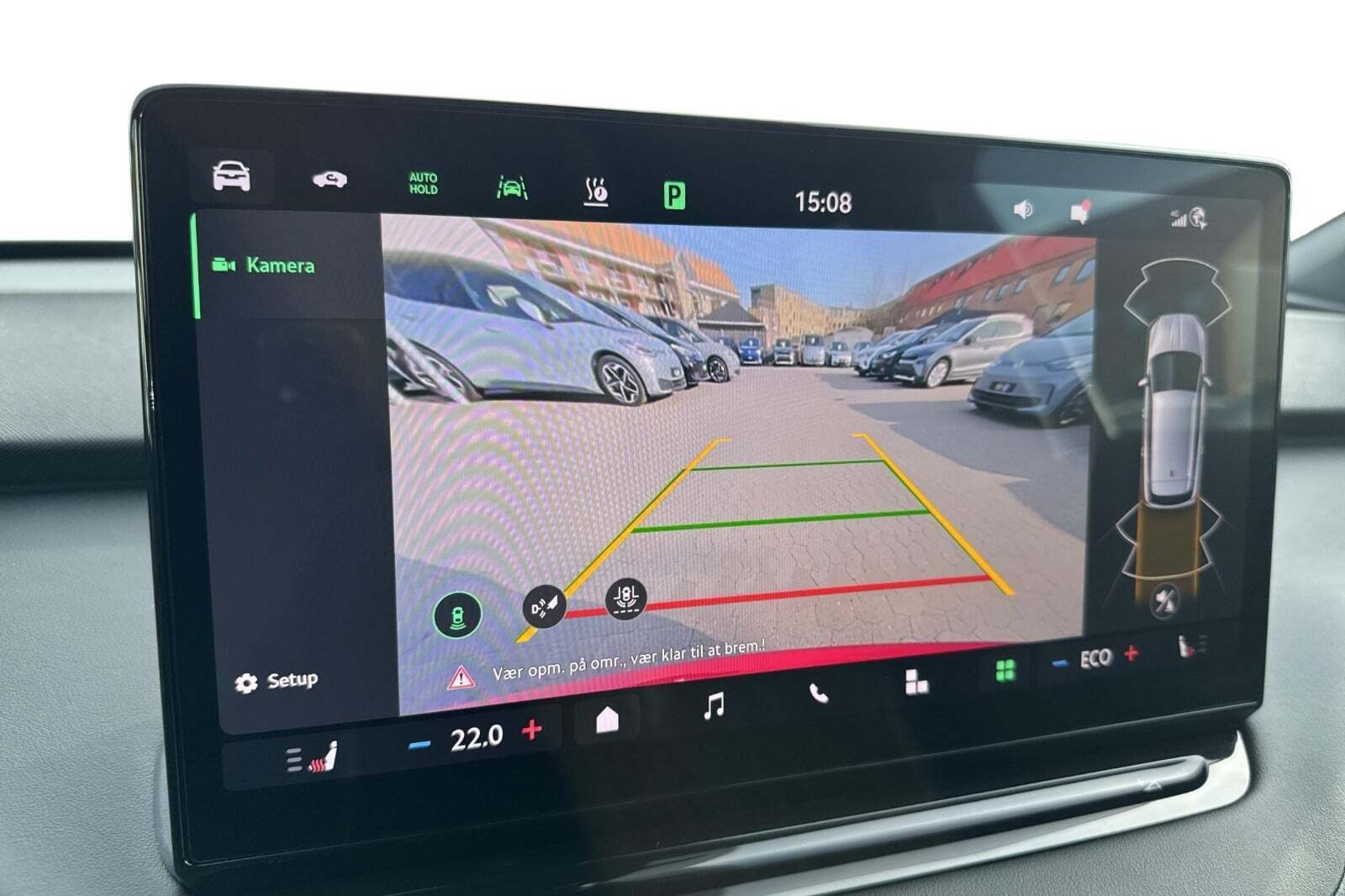 Rød Skoda Enyaq fra 2024