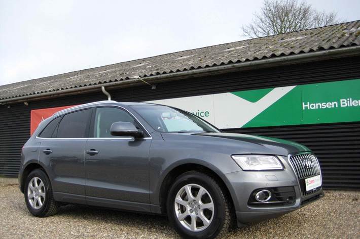 Grå Audi Q5 fra 2016