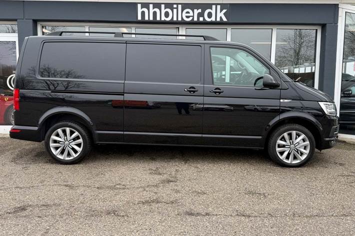 Sort VW Transporter fra 2019