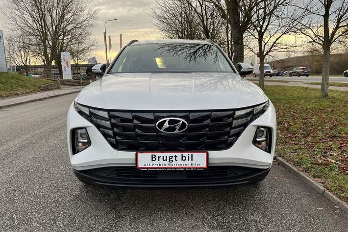 Hvid Hyundai Tucson fra 2022
