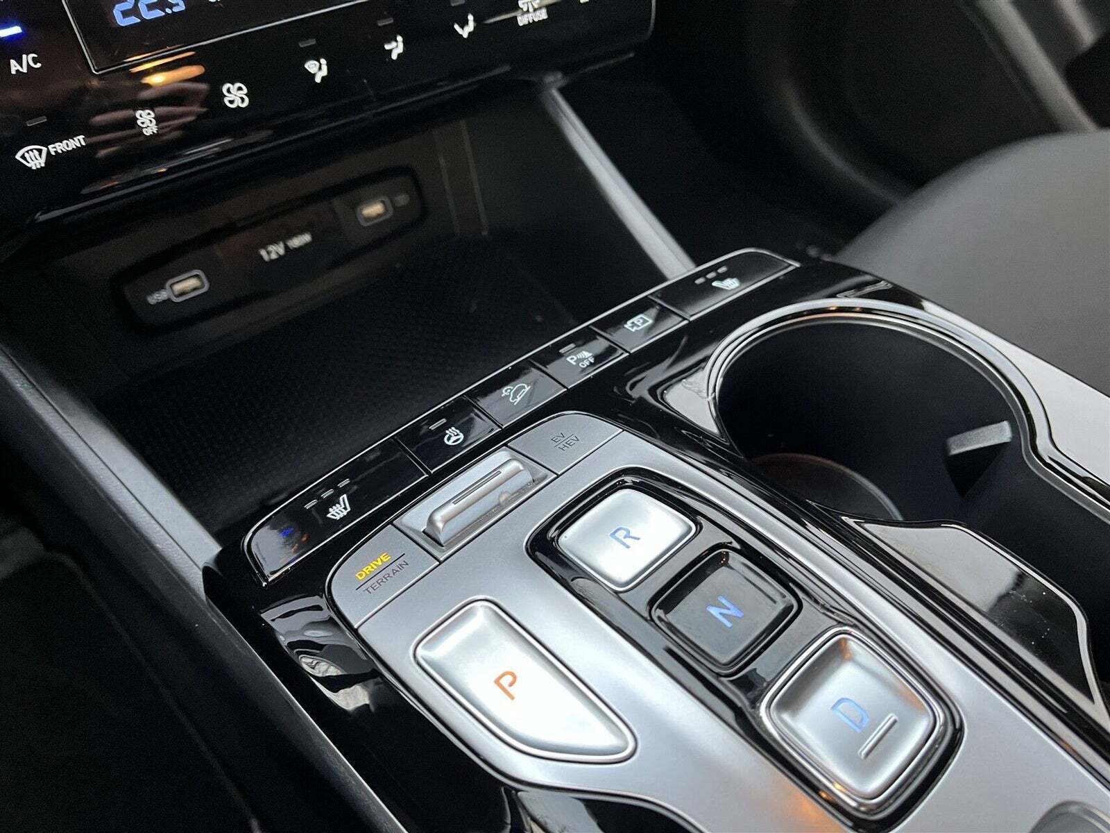 Hvid Hyundai Tucson fra 2022