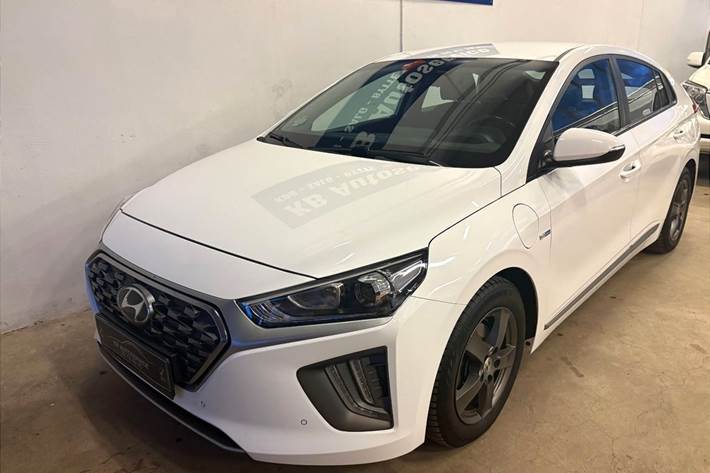 Hvid Hyundai Ioniq fra 2020