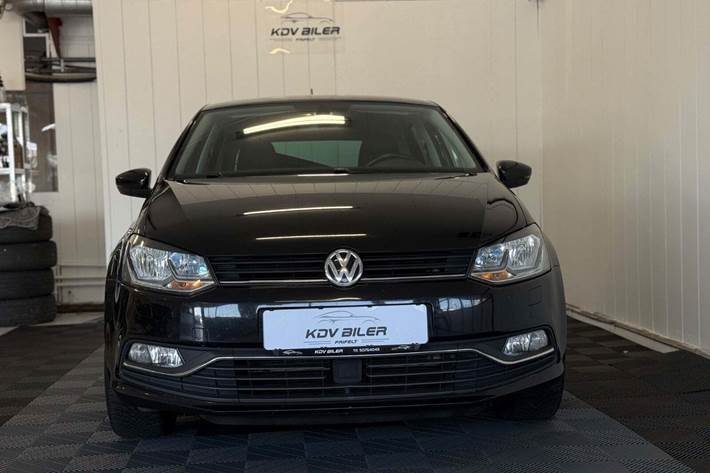 Sort VW Polo fra 2016