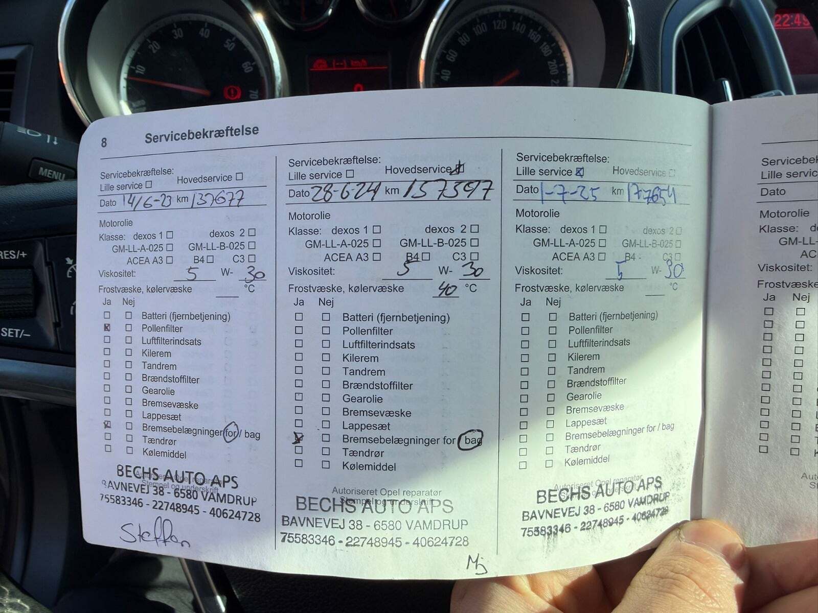 undefined Opel Astra fra 2015