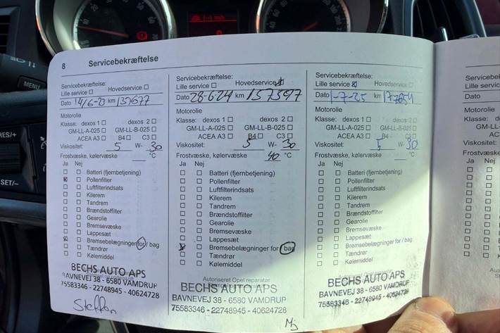 undefined Opel Astra fra 2015