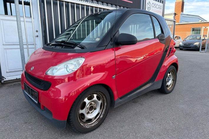 Grøn Smart ForTwo Coupé fra 2009