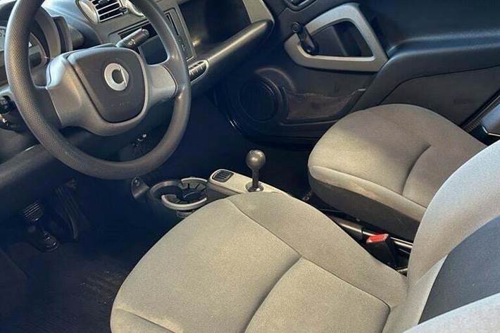 Grøn Smart ForTwo Coupé fra 2009