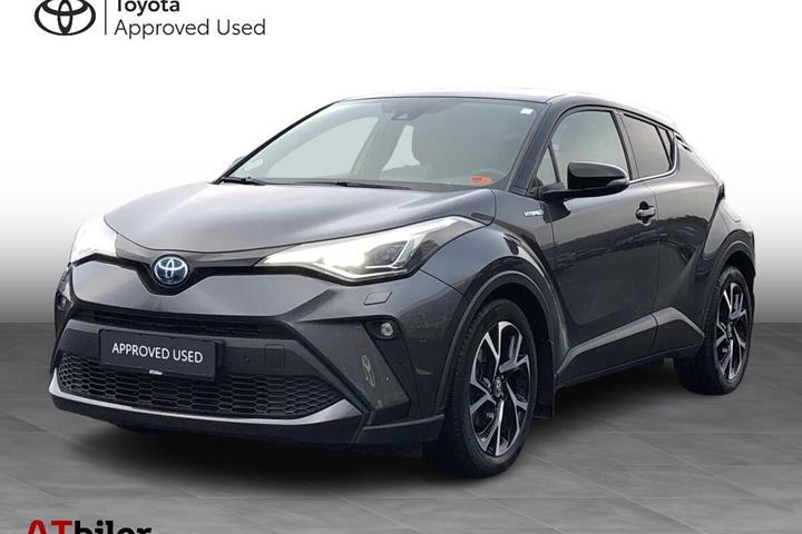 Sort Toyota C-HR fra 2020 set udefra
