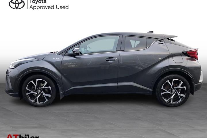 Sort Toyota C-HR fra 2020