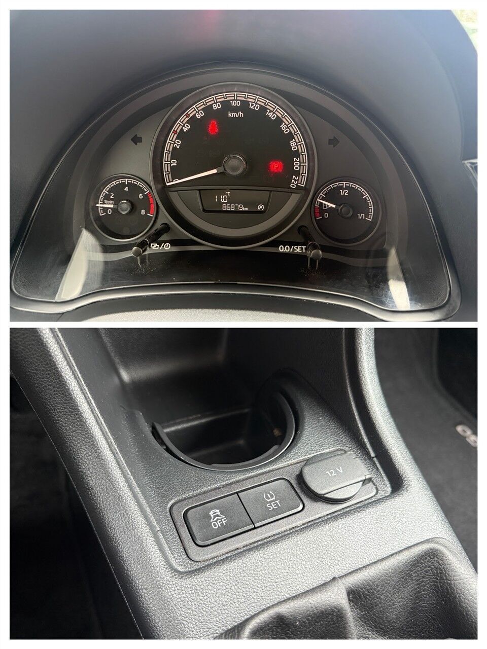 Hvid Skoda Citigo fra 2019