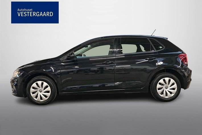 Sort VW Polo fra 2021