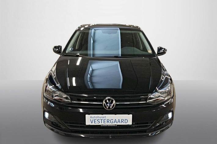 Sort VW Polo fra 2021