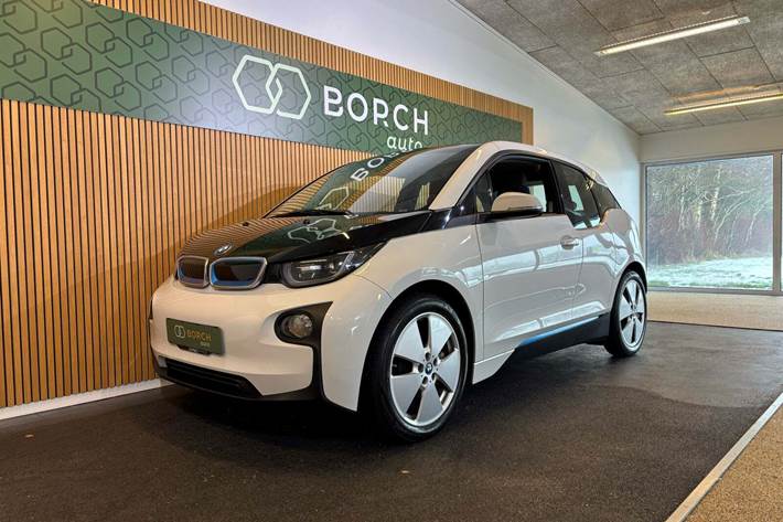 Hvid BMW i3 fra 2015