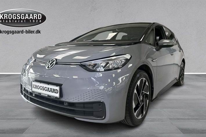 Grå VW ID.3 fra 2022