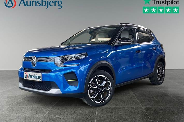 Blå Citroën ë-C3 fra 2025