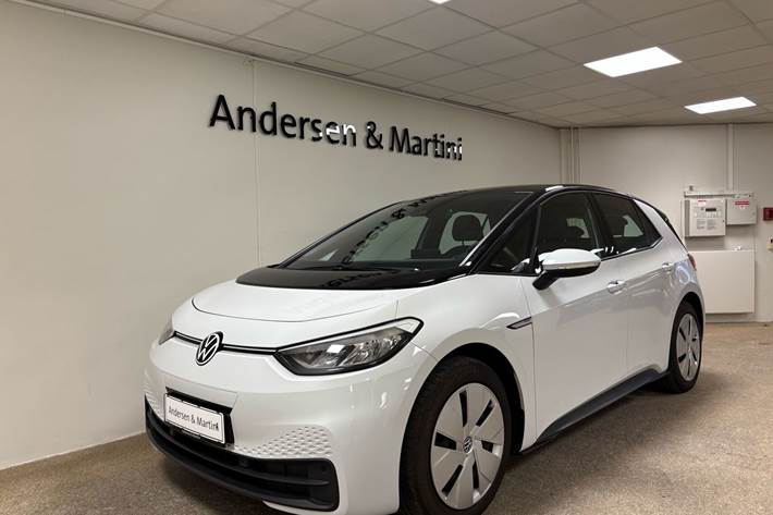 Hvid VW ID.3 fra 2021