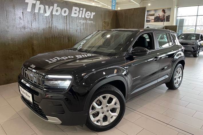 Sort Jeep Avenger fra 2023