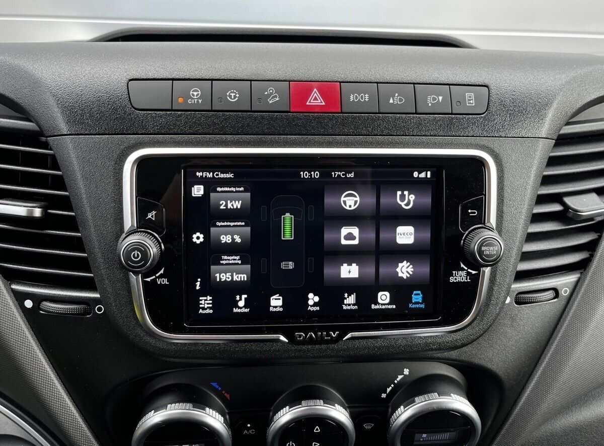 Hvid Iveco eDaily fra 2025