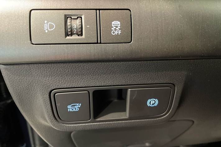 Blå Hyundai Kona fra 2025