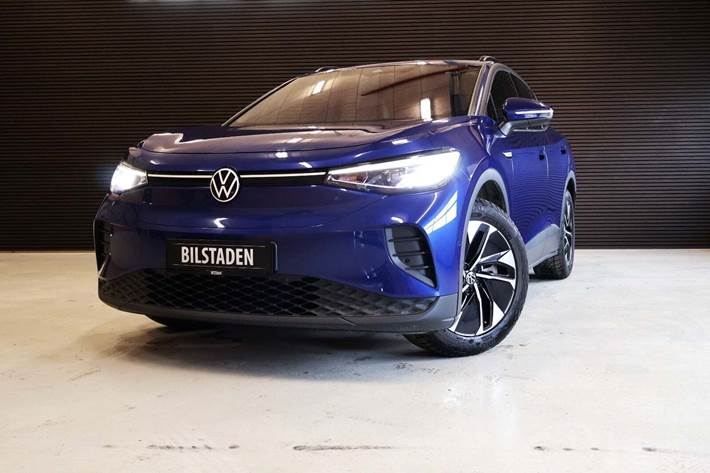 Blå VW ID.4 fra 2022