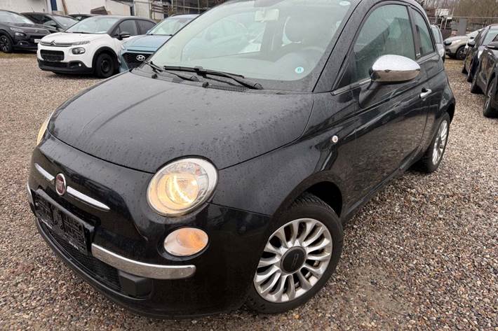 Sort Fiat 500C fra 2014