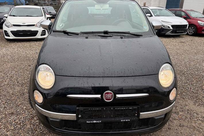 Sort Fiat 500C fra 2014