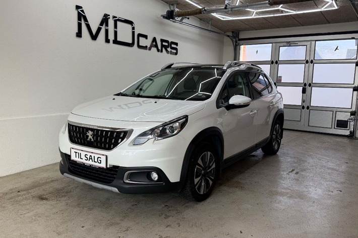 Hvid Peugeot 2008 fra 2018