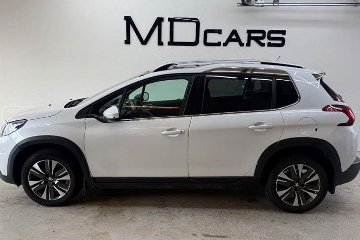 Hvid Peugeot 2008 fra 2018